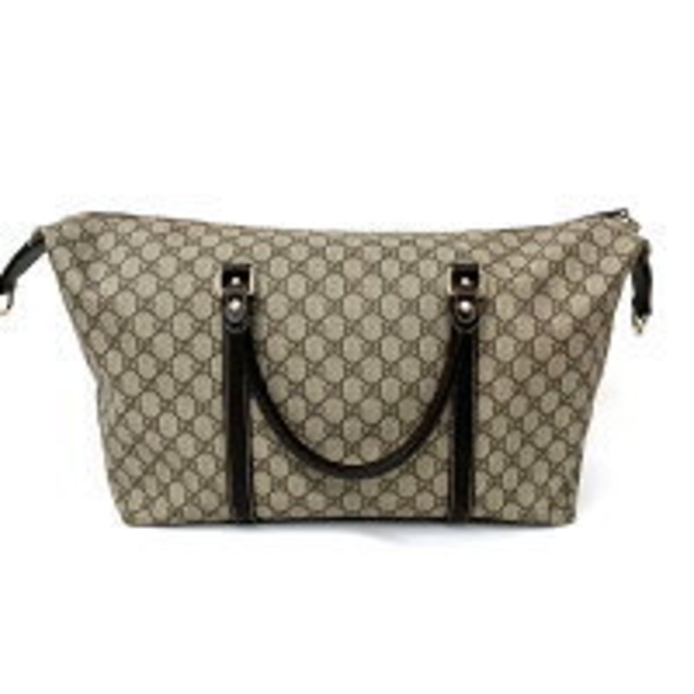 GUCCI Monogram Handbag Beige